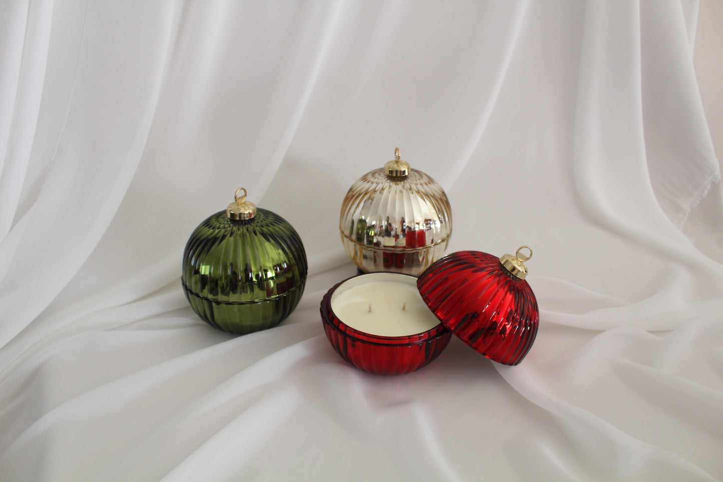 Esfera Navideña (Roja) - 8 onzas